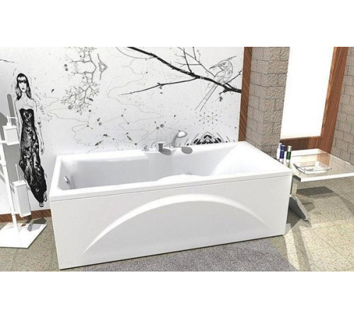 Ванна акриловая Radomir Феникс-180 с фронтальным экраном слив слева FEN180-0000069