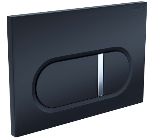 Панель смыва Kordi KDI-0000045 черный прямоугольные кнопки KDI-0000045