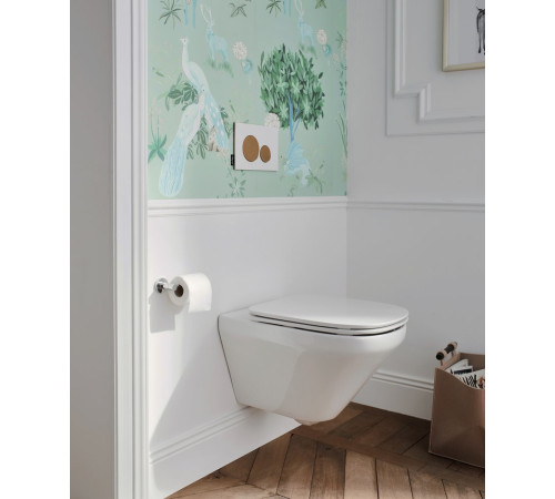 Крышка-сиденье Jacob Delafon Modern Life микролифт дюропласт белое E77168-0