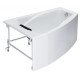 Панель для ванны Roca Hall Angular 100x150 см левая ZRU9302866