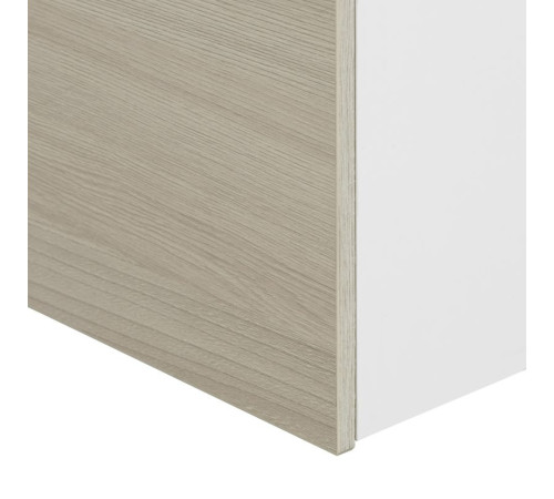 Комплект мебели для ванной Aquaton Асти 55 Белый/Ясень шимо с раковиной Адриана 55 1A2631K0AXD70