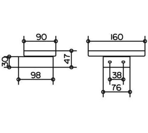 Мыльница Keuco Edition 300 с настенным держателем хром 30055019000