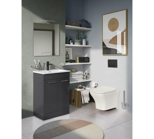 Унитаз подвесной безободковый VitrA Zentrum Square SmoothFlush 7484B003-0075