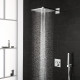 Душевая система с термостатом Grohe Grohtherm SmartControl и верхним душем Rainshower SmartActive Cube 310 хром 34706000