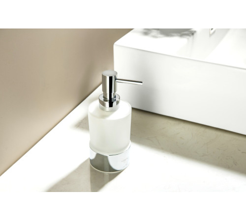 Дозатор для жидкого мыла настольный Aquatek Лира AQ4429CR