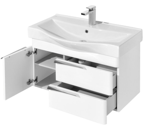 Комплект AQUATON Беверли 80 тумба и раковина Беверли 80 1A2355K0BV010