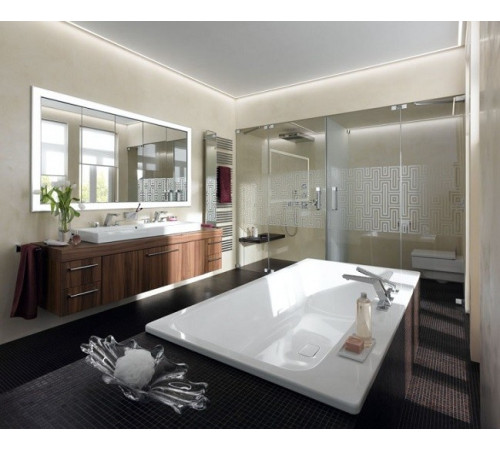 Ванна стальная Kaldewei Asymmetric Duo мод. 744 190x100 см Easy-Clean белая 274400013001