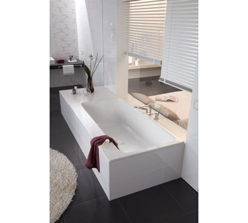 Ванна стальная Kaldewei Asymmetric Duo мод. 744 190x100 см Easy-Clean белая 274400013001