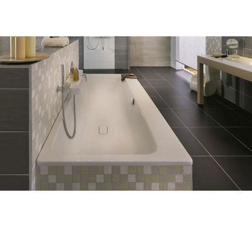 Ванна стальная Kaldewei Asymmetric Duo мод. 744 190x100 см Easy-Clean белая 274400013001