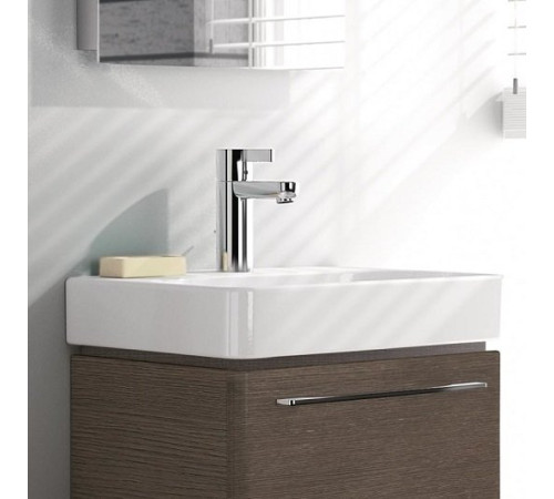 Раковина Geberit Smyle Square 45х36 см с отверстием под смеситель 500.222.01.1