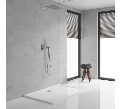 Душевая система с термостатом Grohe Grohtherm SmartControl и верхним душем Rainshower SmartActive Cube 310 хром 34712000