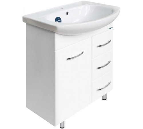 Комплект Тумба напольная Dreja Лагуна/3 с умывальником Лагуна 65 SET_Лагуна-3/Лагуна-65