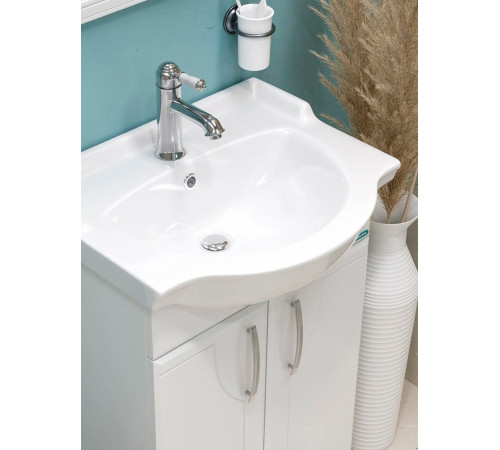 Комплект Тумба напольная Dreja Идеал с умывальником Реал 56 SET_Идеал/Реал-56