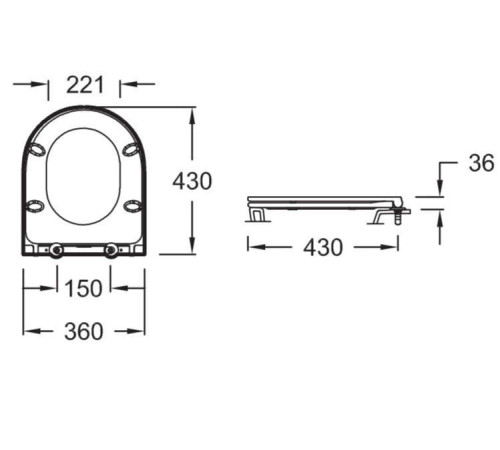 Унитаз с инсталляцией Jacob Delafon Rodin+ сиденье тонкое микролифт клавиша хром E21750RU-CP