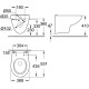 Унитаз подвесной безободковый GROHE Bau Ceramic 39427000
