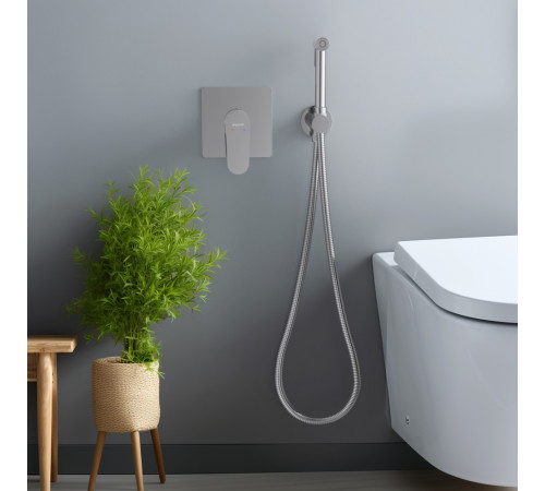 Набор с гигиеническим душем Aquanet Oberon со смесителем хром AQ1219CR