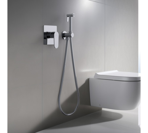 Набор с гигиеническим душем Aquanet Oberon со смесителем хром AQ1219CR