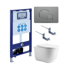 Комплект инсталляции с унитазом 4 в 1 AQUATEK КЛАССИК cm-070