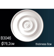 Розетка потолочная Perfect B3046 полиуретановая 460 мм B3046