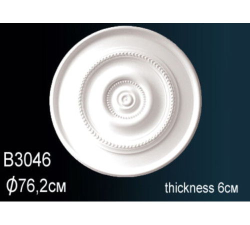 Розетка потолочная Perfect B3046 полиуретановая 460 мм B3046