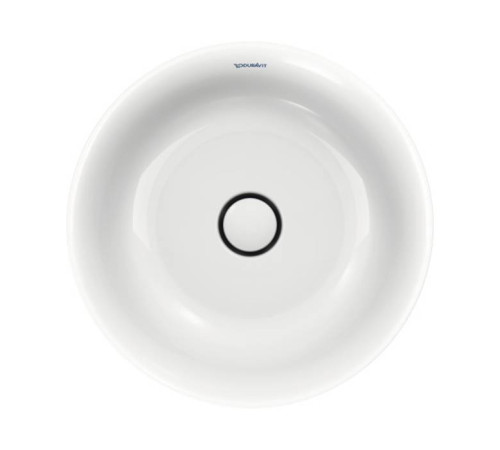 Раковина накладная Duravit White Tulip Ø 43 см без перелива 2362430079