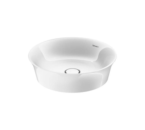 Раковина накладная Duravit White Tulip Ø 43 см без перелива 2362430079