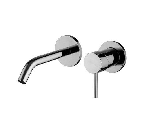 Смеситель для раковины FIMA Carlo Frattini Spillo Up настенный однорычажный хром F3051WX8CR