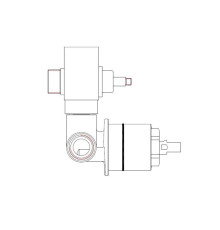 Внутренняя часть смесителя для душа Nicolazzi C3796