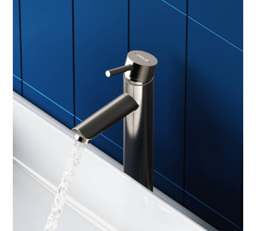 Смеситель для раковины Dorff Logic высокий нержавеющая сталь D3002102SS