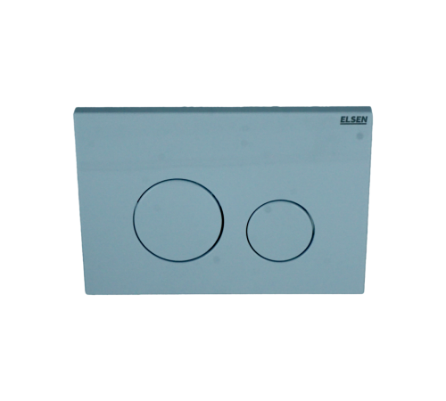 Клавиша смыва Elsen E11 белая 220x150 мм E11.white