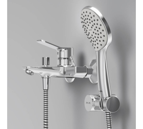 Смеситель для ванны и душа AM.PM X-Joy с душевым набором F85A15000