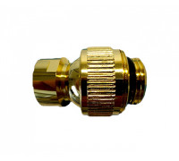 Шланговое подсоединение Steinberg 1/2 x 1/2 золото AC 199 GO