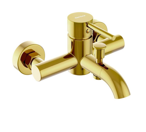 Смеситель для ванны и душа Damixa Scandinavian Pure золото 361000600