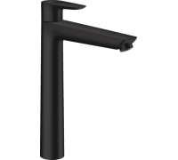 Смеситель для раковины Hansgrohe Talis E 240 гладкий корпус черный матовый 71717670