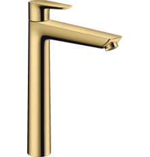 Смеситель для раковины Hansgrohe Talis E 240 гладкий корпус полированное золото 71717990