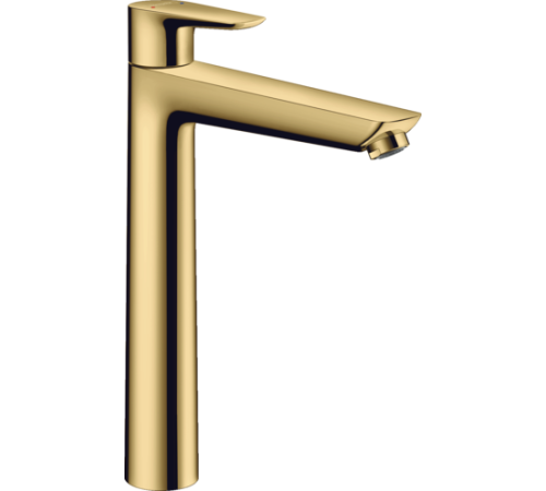 Смеситель для раковины Hansgrohe Talis E 240 гладкий корпус полированное золото 71717990
