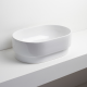 Раковина полувстраиваемая Simas Po-mo 56x37x19 см без отверстия белый PO02bi