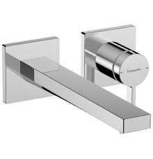 Смеситель для раковины hansgrohe Tecturis E 225 мм настенный на 2 отверстия внешняя часть 73051000