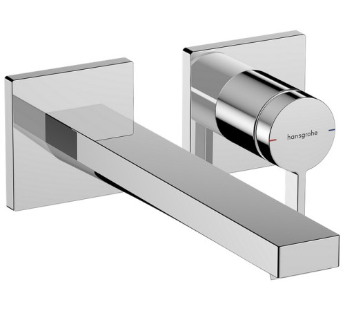 Смеситель для раковины hansgrohe Tecturis E 225 мм настенный на 2 отверстия внешняя часть 73051000