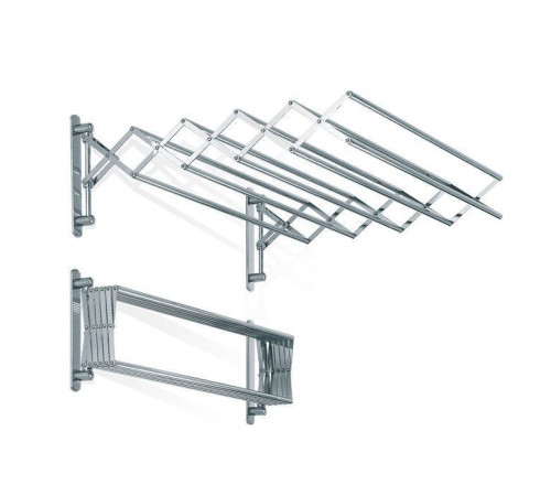 Полотенцедержатель раскладной Decor Walther DW 700 подвесной 61.5 см хром 0703400