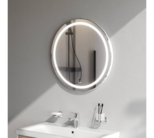 Зеркало круглое AM.PM X-Joy 65 см с LED-подсветкой и ИК-сенсором M85AMOX0651WG