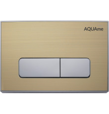Панель смыва AQUAme металл золотой AQM4105G