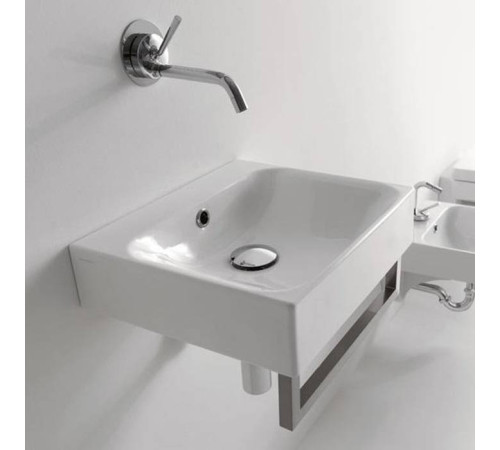 Раковина Kerasan Cento 40х35 см подвесная без отв. белый 353901