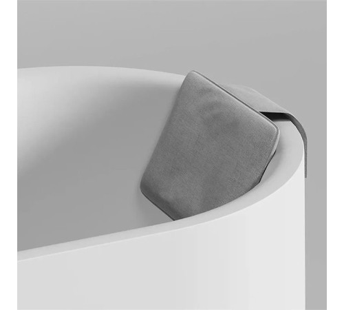 Подушка для ванны Salini 49.5x35.5x7 см Grey 1904201G