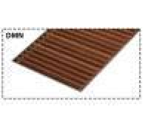 Решетка для конвектора Gekon DMN 220x390 мм GRIL0.22.0DMN039.0/TE
