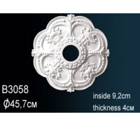 Розетка потолочная Perfect B3058 полиуретановая 580 мм B3058