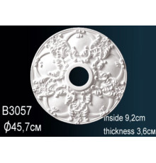 Розетка потолочная Perfect B3057 полиуретановая 570 мм B3057