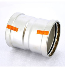 Муфта пресс Viega Sanpress Inox 108 мм нержавеющая сталь 482824