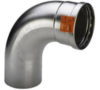 Угол-вставка 90° пресс Viega Sanpress Inox XL 108 мм нержавеющая сталь 482640