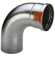 Угол-вставка 90° пресс Viega Sanpress Inox XL 108 мм нержавеющая сталь 482640